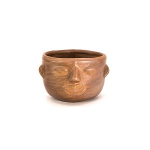Taza de Barro con cara